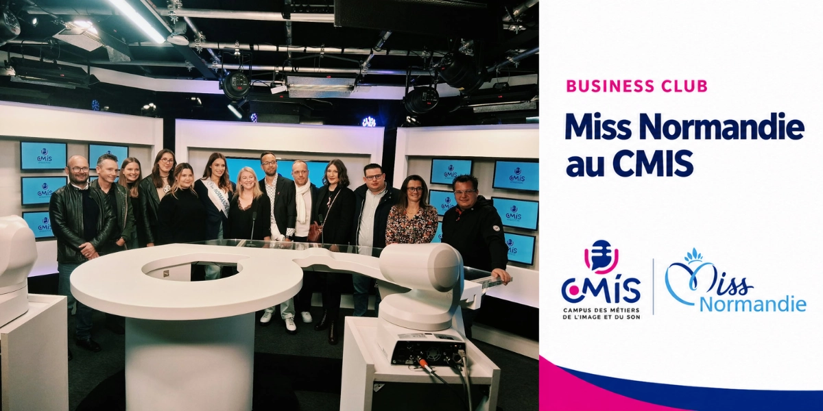 Retour sur la soirée du Business Club Miss Normandie au CMIS : rencontres professionnelles, échanges et découverte des plateaux techniques du campus.