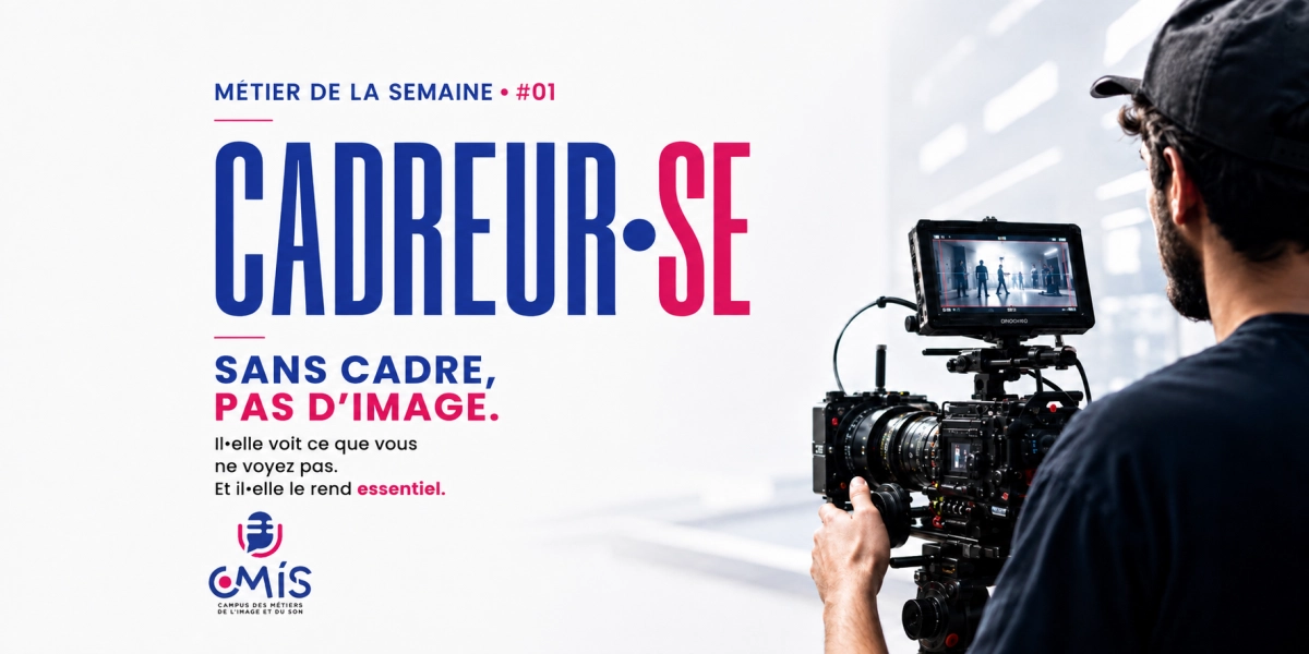 Métier de cadreur et formation audiovisuelle au CMIS à Caen